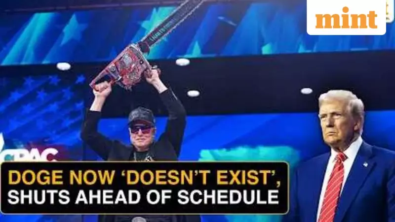 Trump's DOGE Shuts Down Early: Efficiency Experiment Fails?