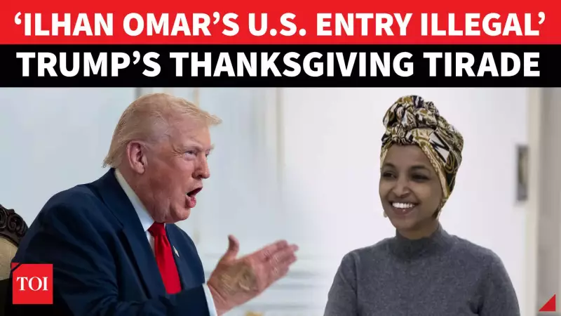Trump's Fury on Ilhan Omar: 'You Won't Be Here Long' in Explosive Post