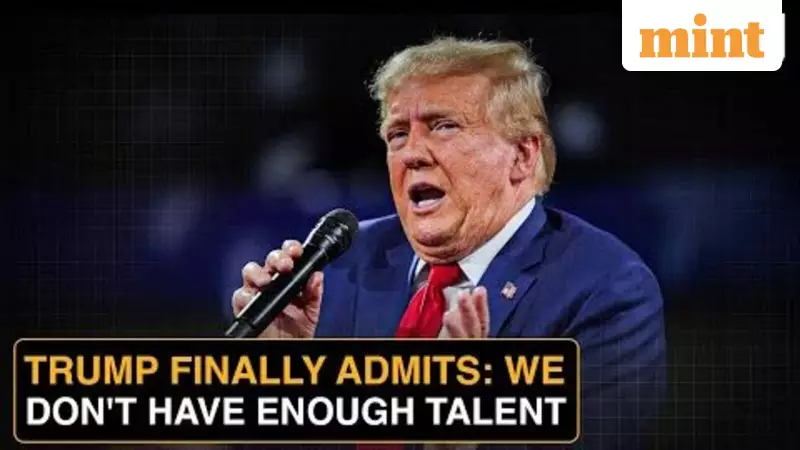 Trump's H1B Visa U-Turn: 'America Lacks Talent', He Says