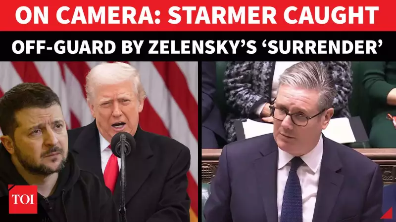 Trump's Ukraine Peace Plan Shocks UK Parliament, Starmer Stunned