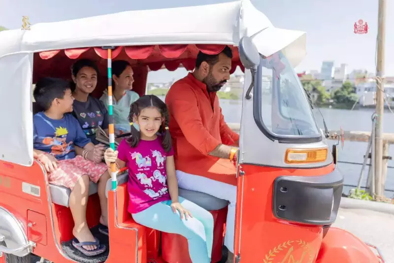 Udaipur Royal Lakshyaraj Singh Mewar's Auto Ride Celebrates Heritage