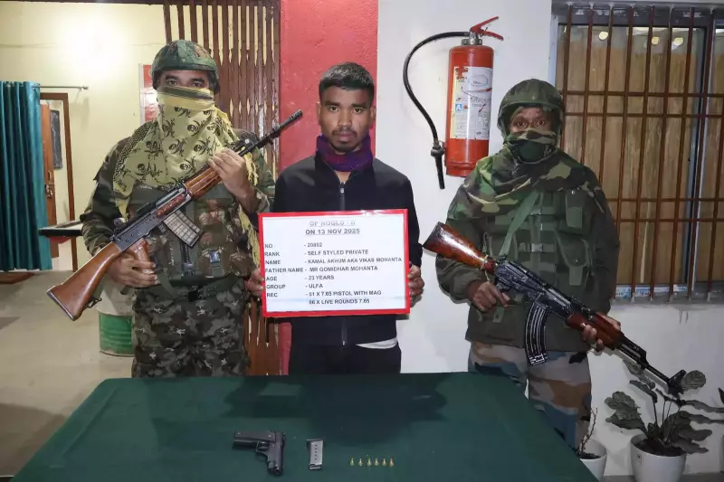 Ulfa Cadre Surrenders in Arunachal: 23-Year-Old Gives Up Arms