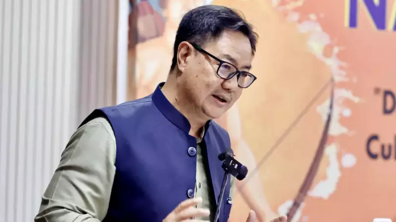 Union Minister Kiren Rijiju Leads Return of Sacred Buddha Relics from Bhutan