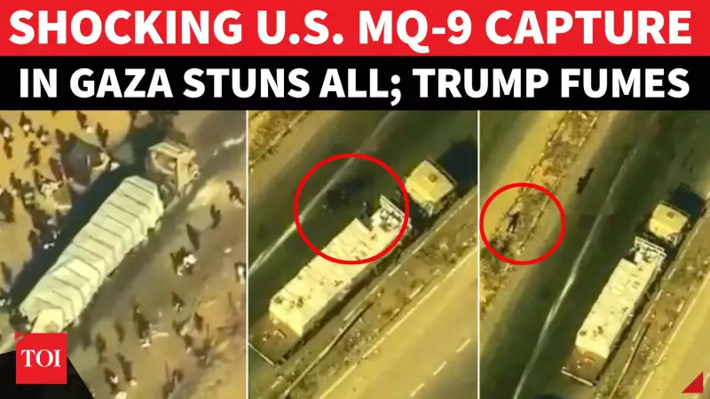 US MQ-9 Drone Footage Exposes Hamas Looting Humanitarian Aid in Gaza | Shocking Video Evidence