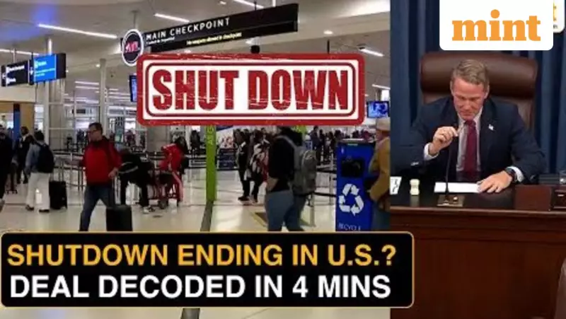 US Senate Ends Record 40-Day Shutdown, Extends Funding Till Jan 2026