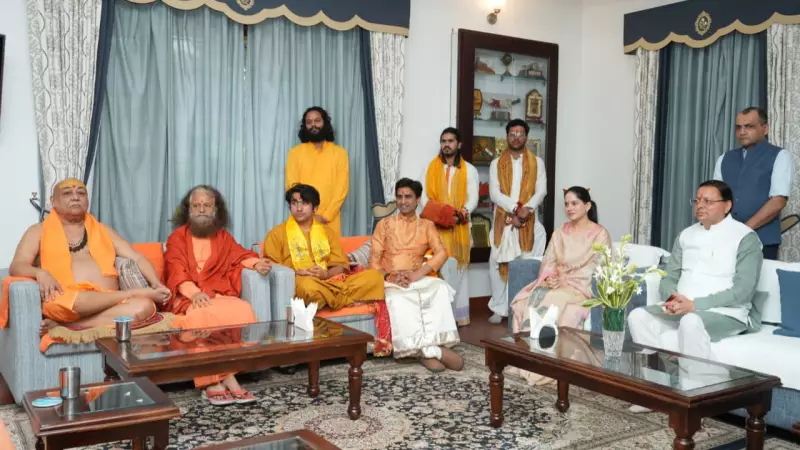 Uttarakhand's Spiritual Leaders Pledge Unwavering Support for Kumbh Mela 2027 in Historic Meeting with CM Dhami