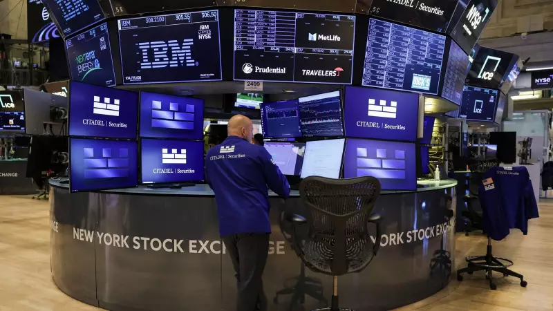 Wall Street Plummets as Banking Titans Issue Stark Warning on Tech Stock Bubble