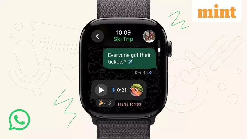 WhatsApp Finally Arrives on Apple Watch! Send Voice Notes & Read Chats Directly from Your Wrist