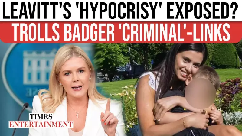 White House Press Secretary Karoline Leavitt Faces Backlash Over Family ICE Detention