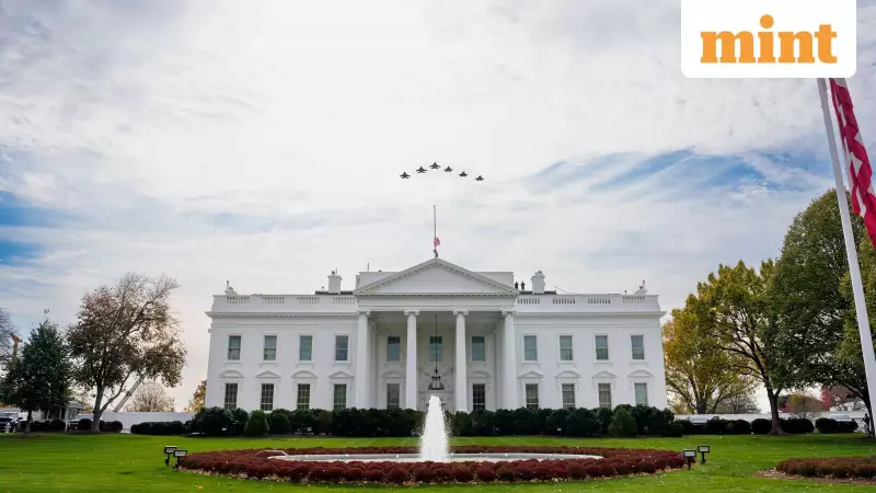 White House X Account Trolls Democrats with 'Rent Free' Location