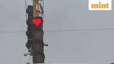 Chennai's Heart-Shaped Traffic Lights Spark Joy & Road Safety Awareness