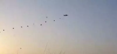 Indian Army & IAF Conduct Maru Jwala Airborne Drill Near Pakistan Border