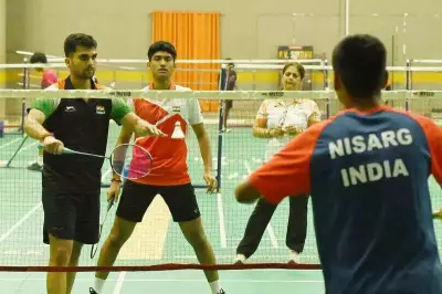 India's Deaf Badminton Stars Train in Noida for Deaflympics Japan