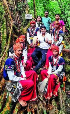Meghalaya's Living Root Bridges: Union Minister Scindia Hails Nature's Marvel of Harmony