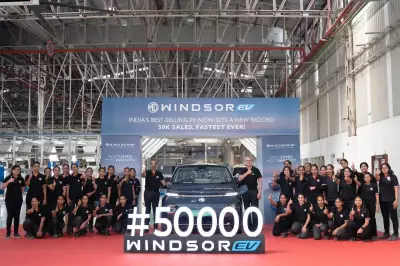 MG Windsor EV Hits 50,000 Sales, Becomes India's Fastest-Selling Electric Car