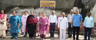 Nagpur Students Pledge for Akhanda Bharat at Vande Mataram 150th Event