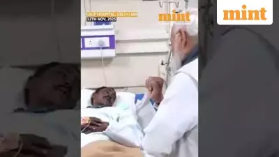 PM Modi Visits Delhi Blast Victims at LNJP Hospital | 9 Killed