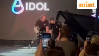 Russia's AIdol Robot Falls During Debut, CEO Calls It 'Learning'