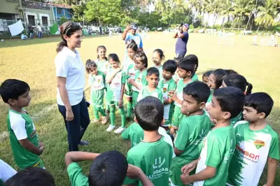 Salgaocar FC's Grassroots Program Draws 425 Kids After Rain Delays
