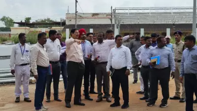 Southern Railway GM Inspects Coimbatore Station Development Works
