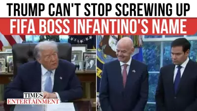Trump's 'Johnny' Blunder: FIFA Chief Name Mispronunciation Goes Viral