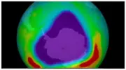 Antarctic Ozone Hole Shows Remarkable Recovery, Ranks 5th Smallest