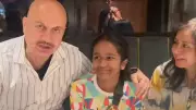 Anupam Kher's Heartfelt Moment: Satish Kaushik's Daughter Calls Him 'Father's Messenger of Love' in Emotional Video