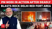 Delhi Blast: PM Modi Briefed, HM Shah Holds Crisis Talks as Red Fort Toll Rises