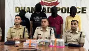 Dhanbad Police Cracks Down on Prince Khan Gang, Arrests 4 Accomplices in Major Raid