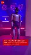 Elon Musk's $1 Trillion Tesla Pay Approved, Dances With Optimus Robot