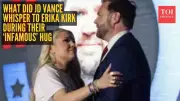 Erika Kirk Addresses Viral JD Vance Hug Controversy: 'My Love Language is Touch'