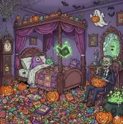 Find 8 Hidden Spiders in 12 Seconds in This Visual Puzzle