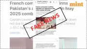 French Navy Slams Pak Media's Fake News on India's Operation Sindoor