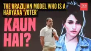 From Brazil to Ballot Box: Model Larissa Nery Becomes Proud Haryana Voter
