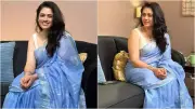 Girija Oak Godbole Reacts to Viral 'Blue Saree' Fame and Hollywood Comparisons