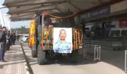 IAF Wing Commander Namanash Syal's Last Rites in Patiyalkar