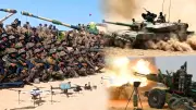 Indian Army's Akhand Prahar Exercise in Jaisalmer Tests Joint Combat Power