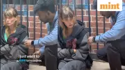 Indian Man's Viral Act of Kindness Helps Paralyzed Woman in US Rain