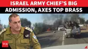 Israel Army Chief Sacks Top Brass Over October 7 Security Failure