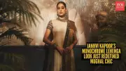 Janhvi Kapoor's Mughal-Inspired Mayyur Girotra Look Redefines Ethnic Fashion