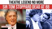 Legendary Playwright Sir Tom Stoppard Dies at 88, Death Cause Unknown