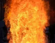 Miracle Escape: All Passengers Unharmed as Odisha Bus Engulfed in Flames Near Bhubaneswar