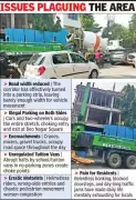 Nagpur's Deo Nagar-Vivekanand Nagar Corridor Turns Into Parking Nightmare