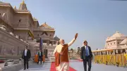 PM Modi Hoists Saffron Dharmadhwaj at Ayodhya Ram Temple, Hails End to Centuries of Pain