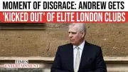 Prince Andrew Banned From London Elite Clubs Over Epstein Scandal