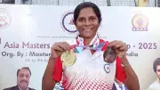 Puducherry Retiree G Christy Starina Wins Gold & Bronze at Asian Masters Athletics