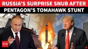 Putin vs Trump: Kremlin's SHOCKING Response After Pentagon Greenlights Tomahawk Missiles