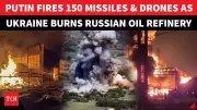 Putin's Fiery Revenge: Russia Unleashes 150 Missiles & Drones on Sumy as Ukraine Strikes Back at Oil Refinery