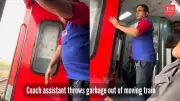Railways Sacks Attendant After Viral Garbage-Throwing Video Sparks Outrage