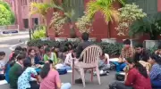 Ravenshaw University Students Protest Dilapidated Classrooms By Studying Outdoors